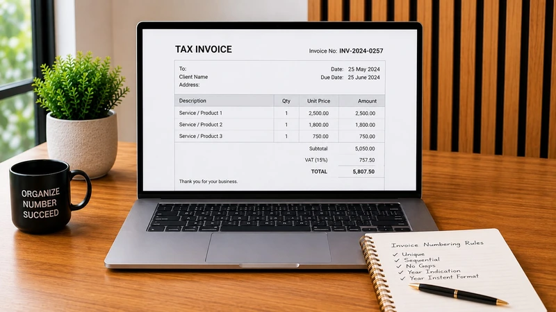 Invoice Numbering: Formats and Rules